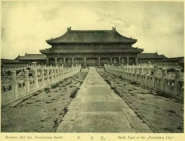 領越百年前的故宮風采，中國古建筑美哉！