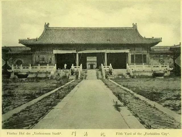 領越百年前的故宮風采，中國古建筑美哉！