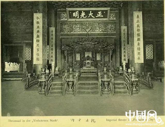 領越百年前的故宮風采，中國古建筑美哉！