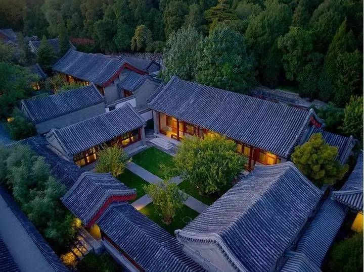 新中式建筑，安縵中式酒店