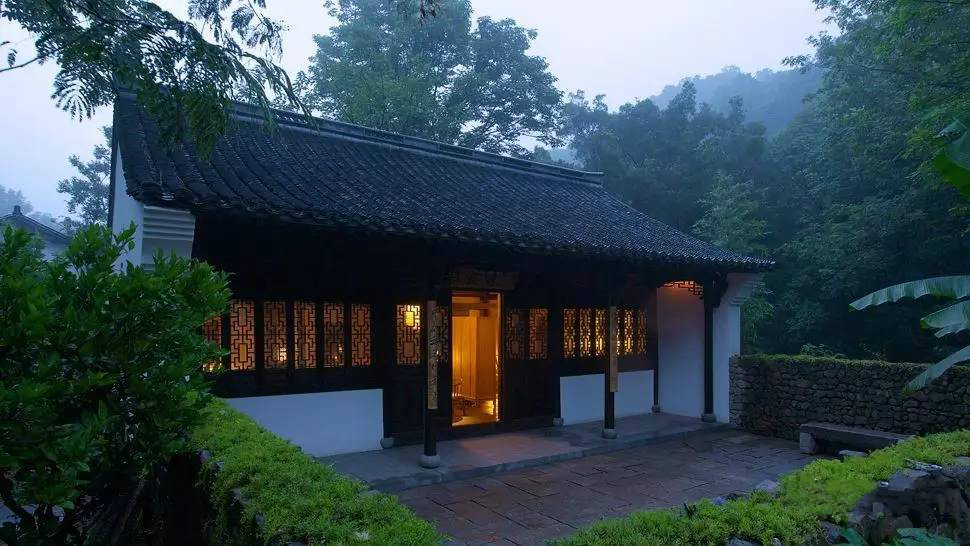 新中式建筑，安縵中式酒店