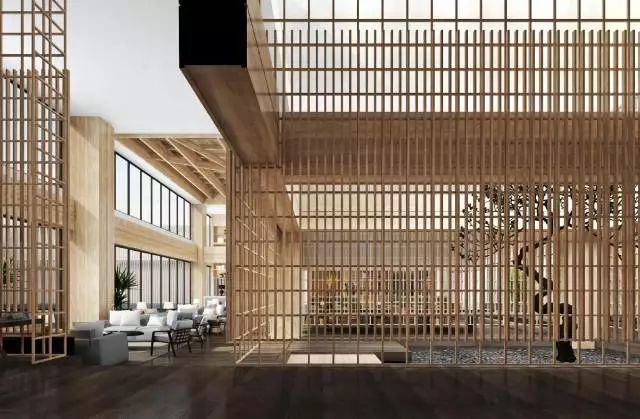 來自時光花絮，新中式建筑