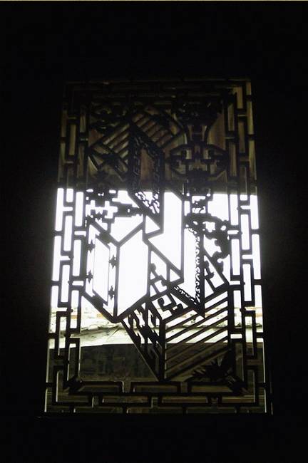 古建筑的眼睛，花樣隔窗