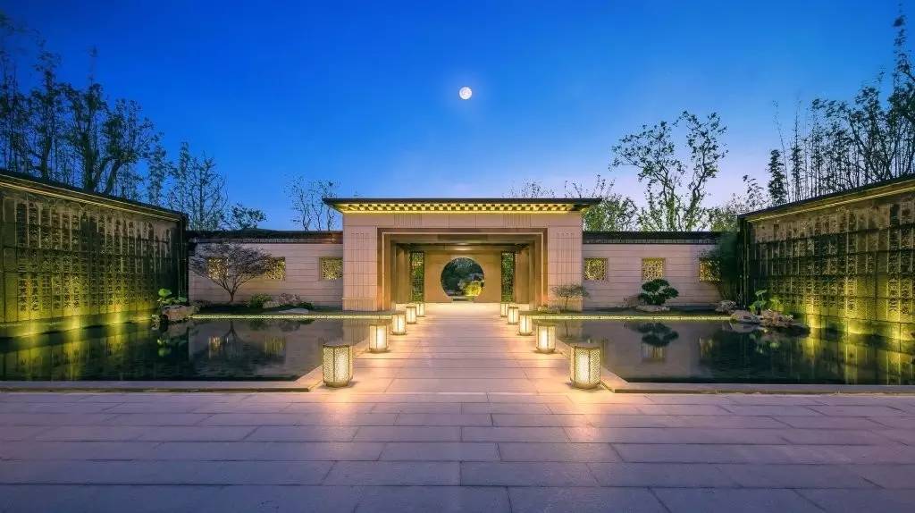 100個(gè)新中式入口，中國(guó)新中式建筑的精髓