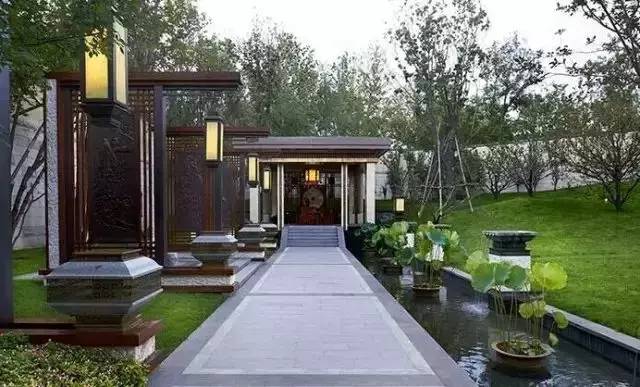 論新中式建筑中的景觀手法,傳統藝術構造