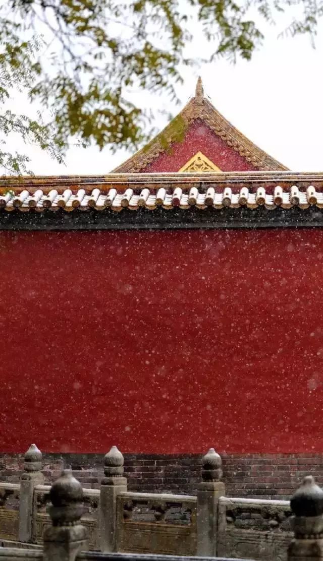 最美中國古建筑：紫禁城下雪了！