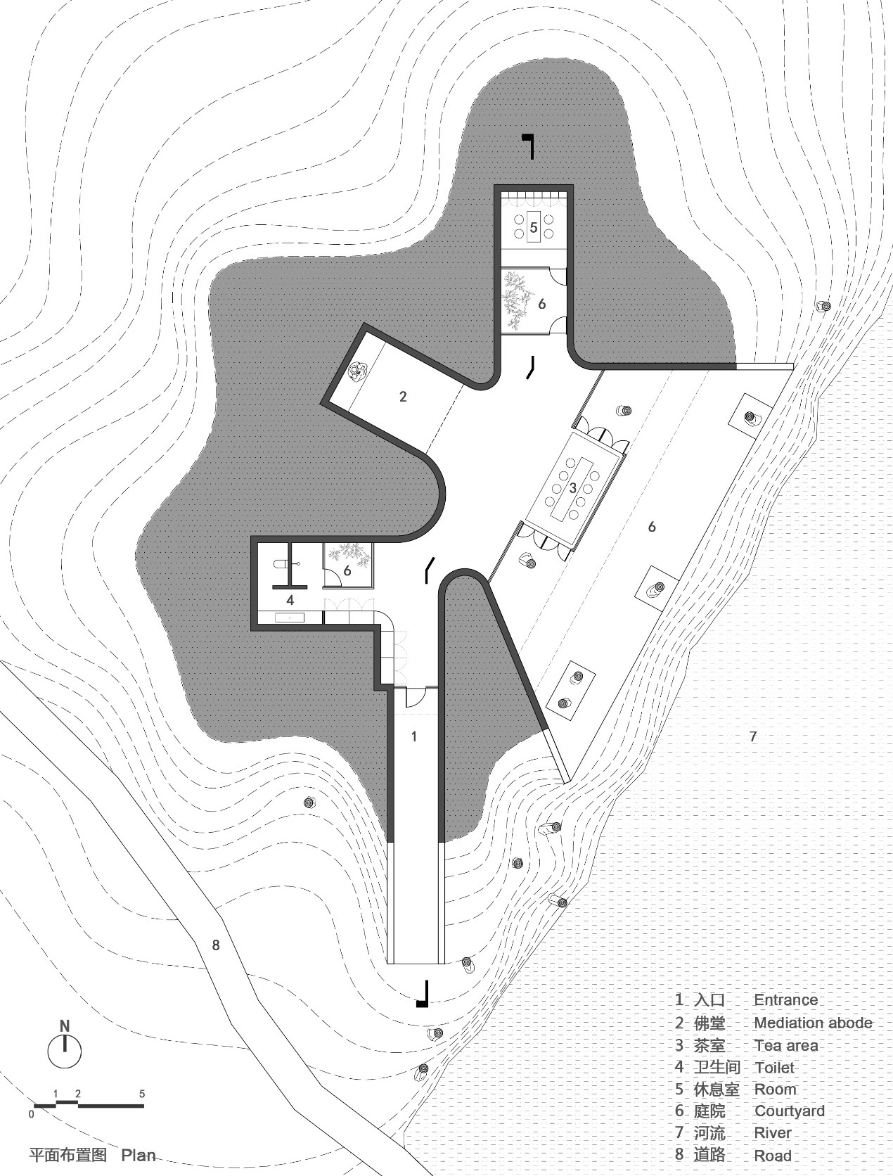 佛系新中式建筑，河北水岸佛堂！
