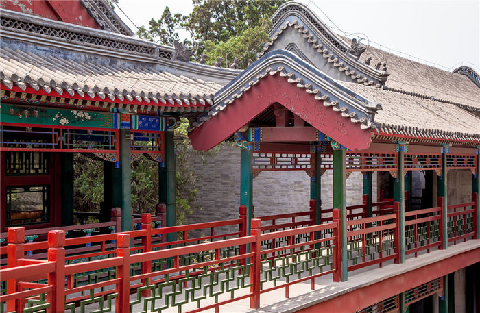 中國(guó)古建筑結(jié)構(gòu)長(zhǎng)廊欣賞