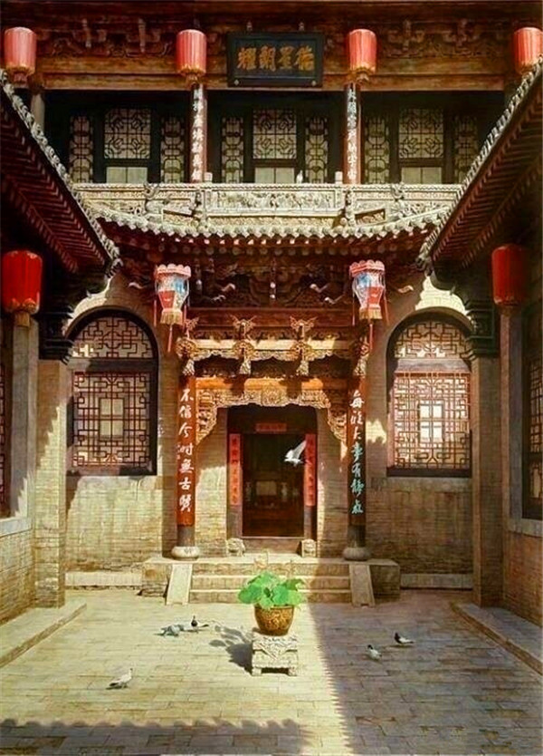中式建筑，中國傳統(tǒng)老宅院