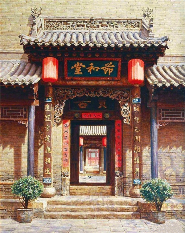 中式建筑，中國傳統(tǒng)老宅院