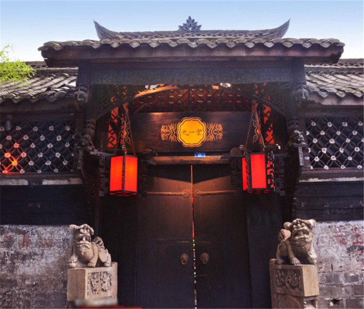 古建筑中國風精致古門欣賞
