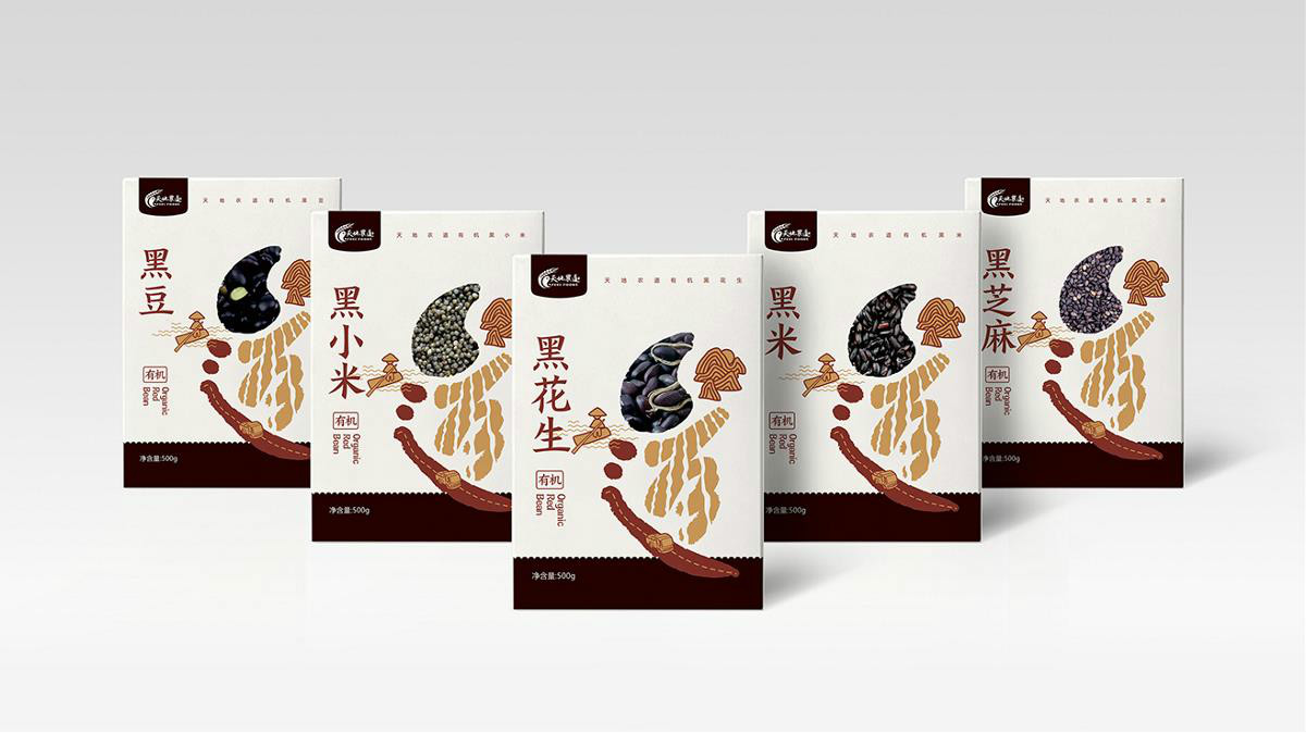 雜糧系列食品包裝設計