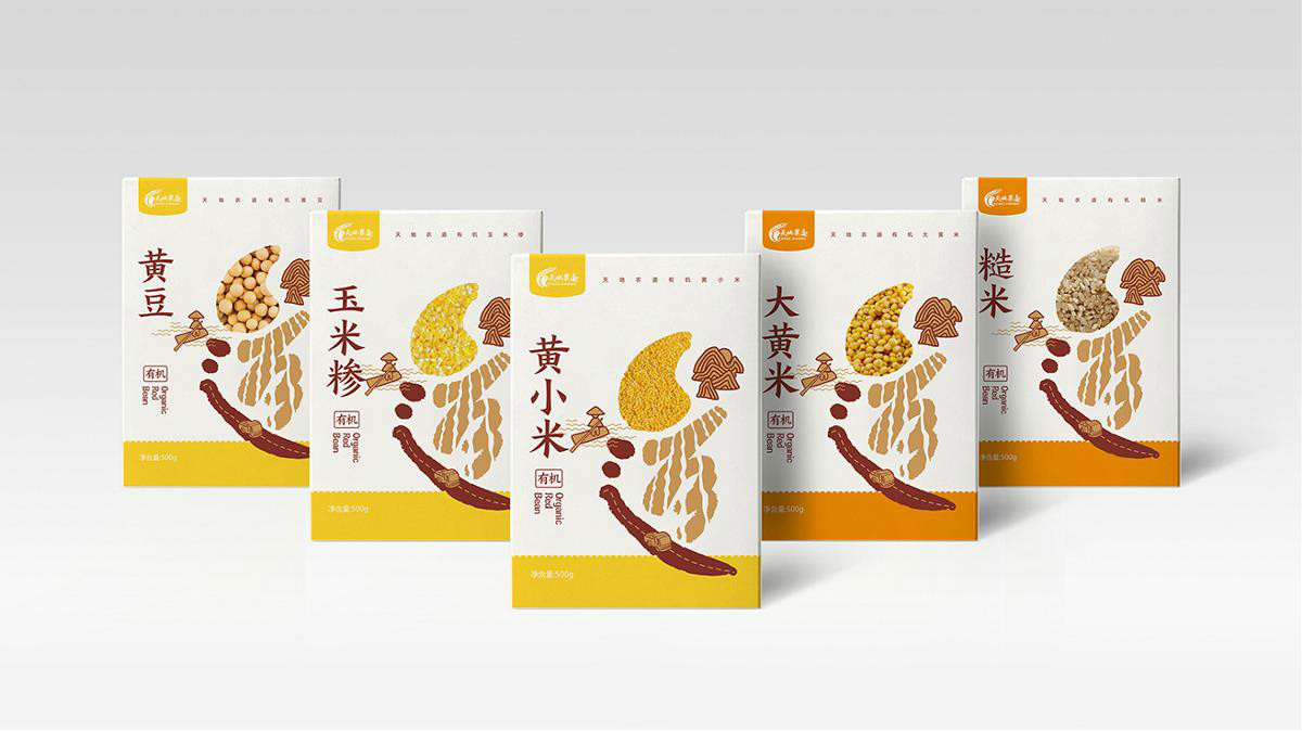 雜糧系列食品包裝設計