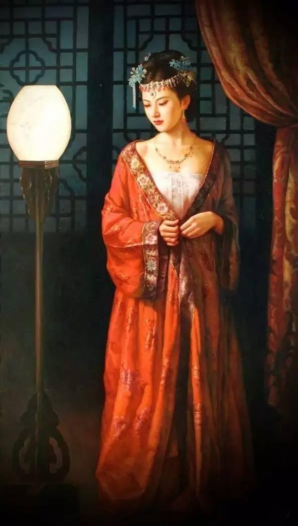 紅樓夢金陵十二釵油畫，中國文化與西方藝術(shù)