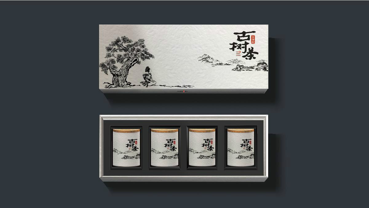 貴州民族特色包裝設計，古樹茶葉包裝設計