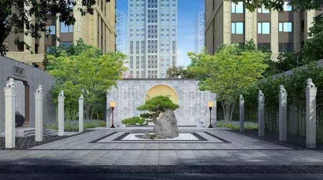 中式景觀流行設計元素：一池三山