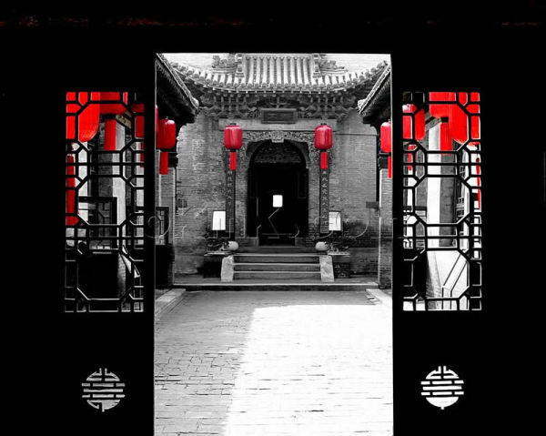一組流淌著歲月的中國門，美呆了！