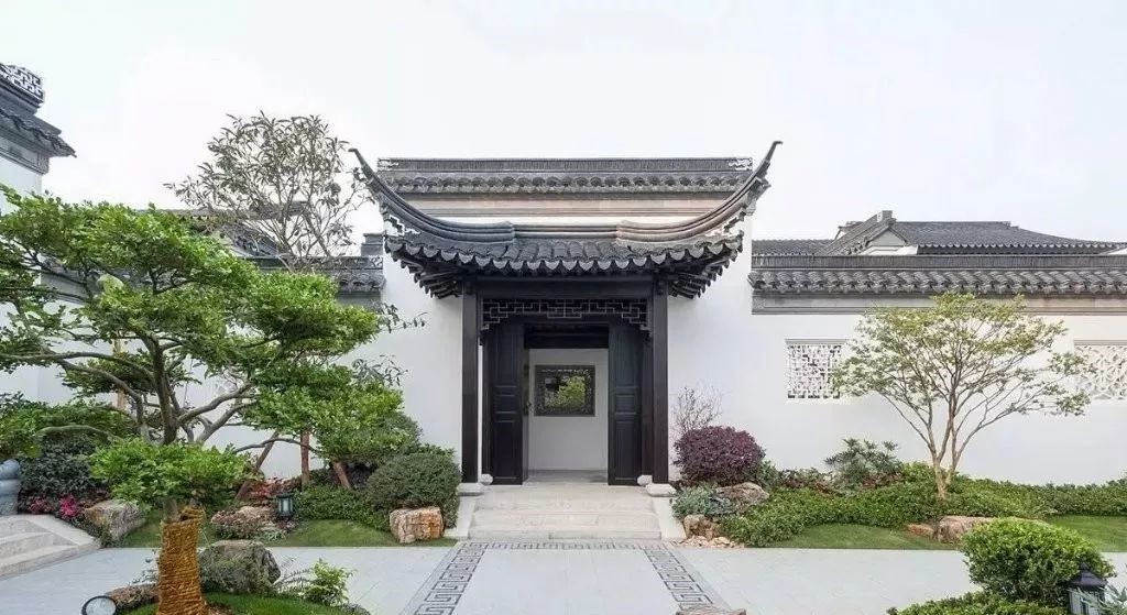 45款中式大門，中式的優雅與從容