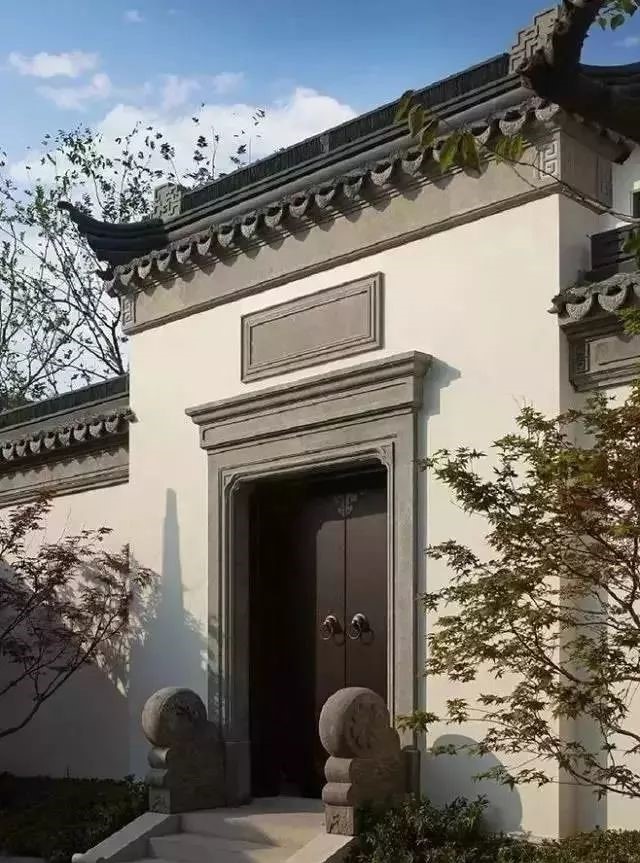 45款中式大門，中式的優雅與從容