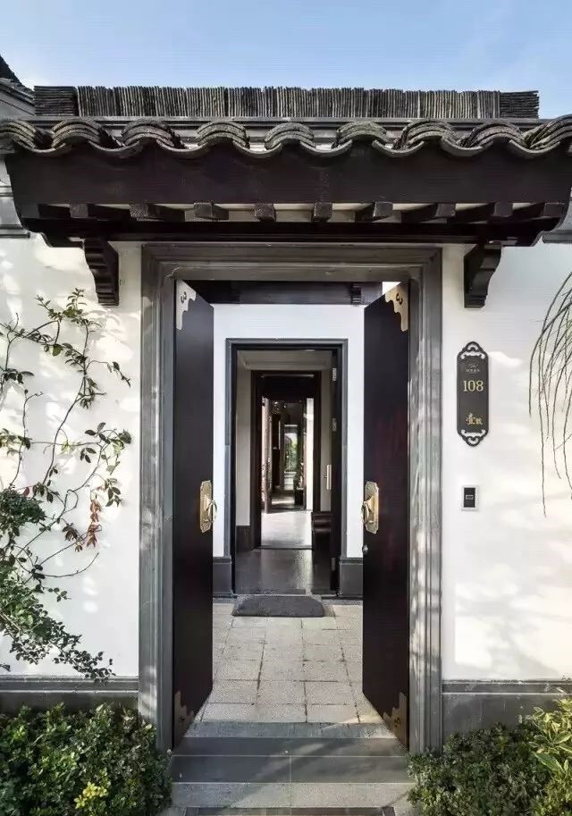 45款中式大門，中式的優雅與從容