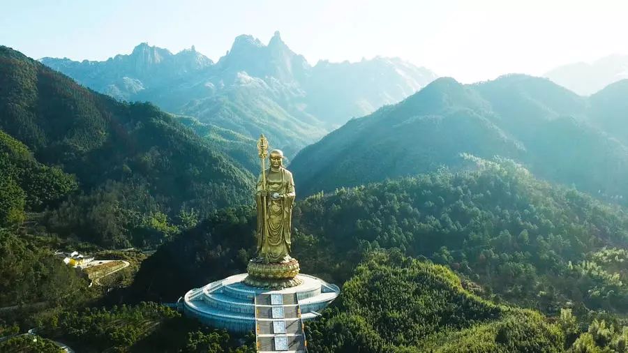 九華山·清竹里,延續和分享茶文化禪文化