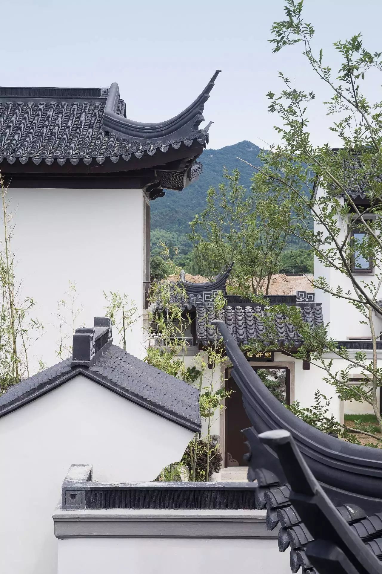 詩意中國風元素的中式大宅裝修設計