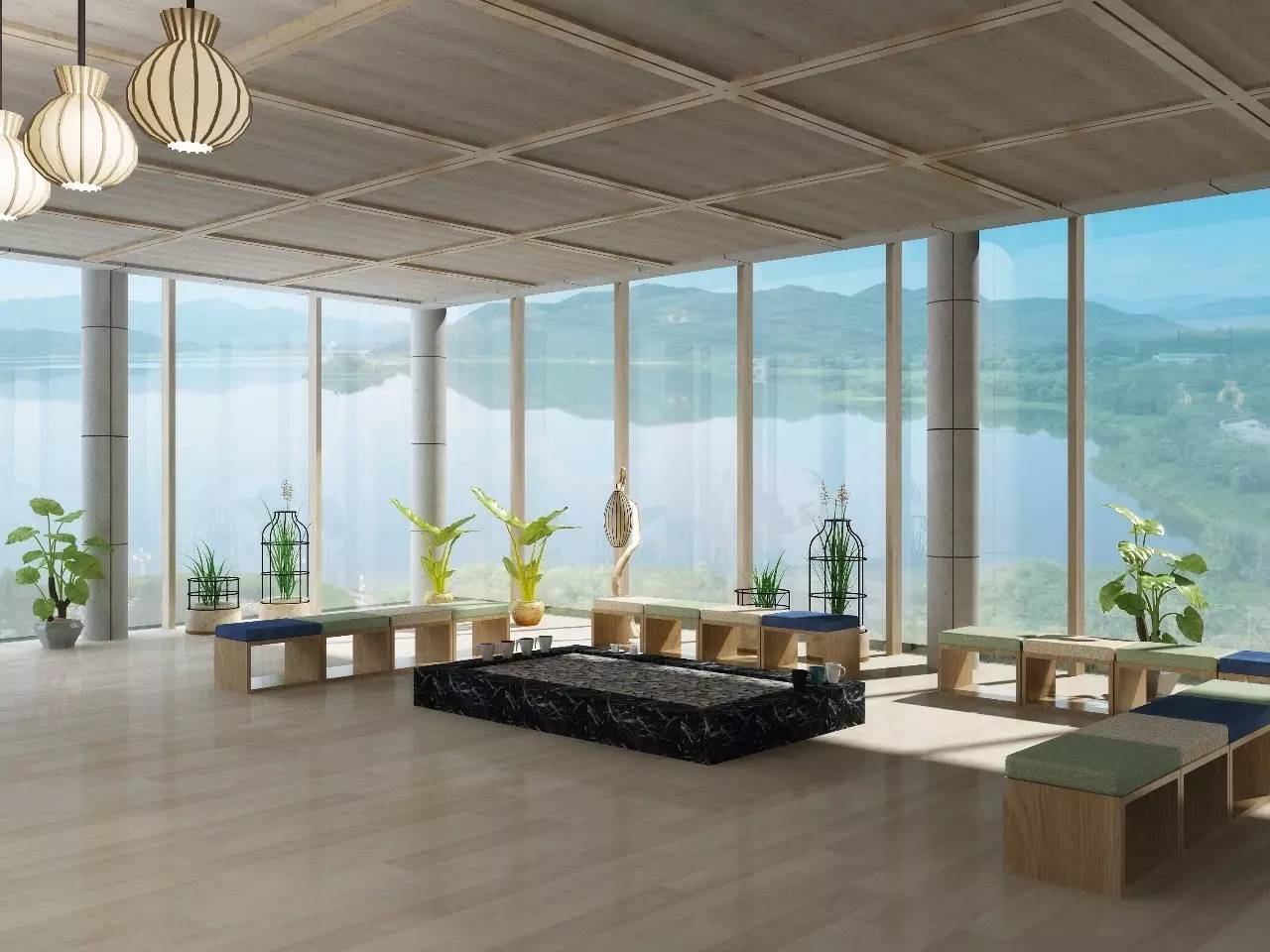 湖州嶺霧，在云霧之巔把自然搬進屋內