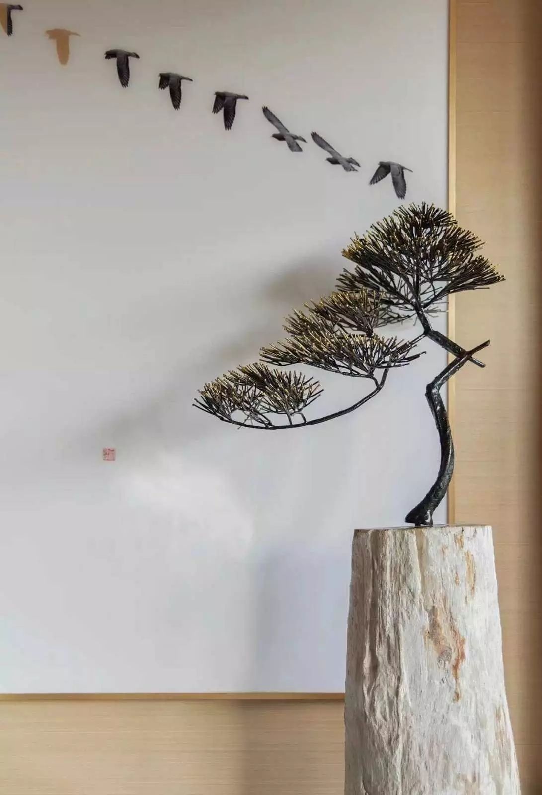 新中式玄關(guān)，推開門就讓人驚艷到心!