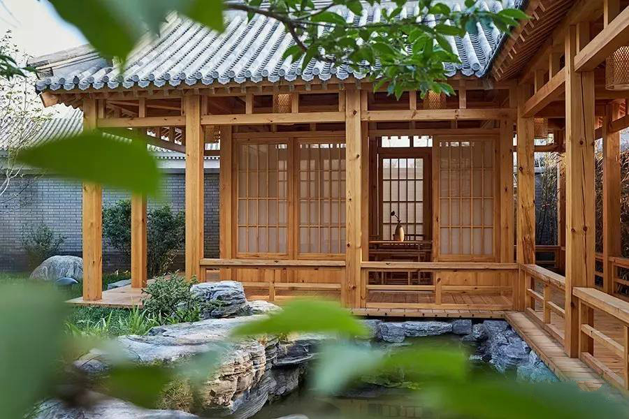東方之美詩意禪居，易郡新北京四合院別墅設計