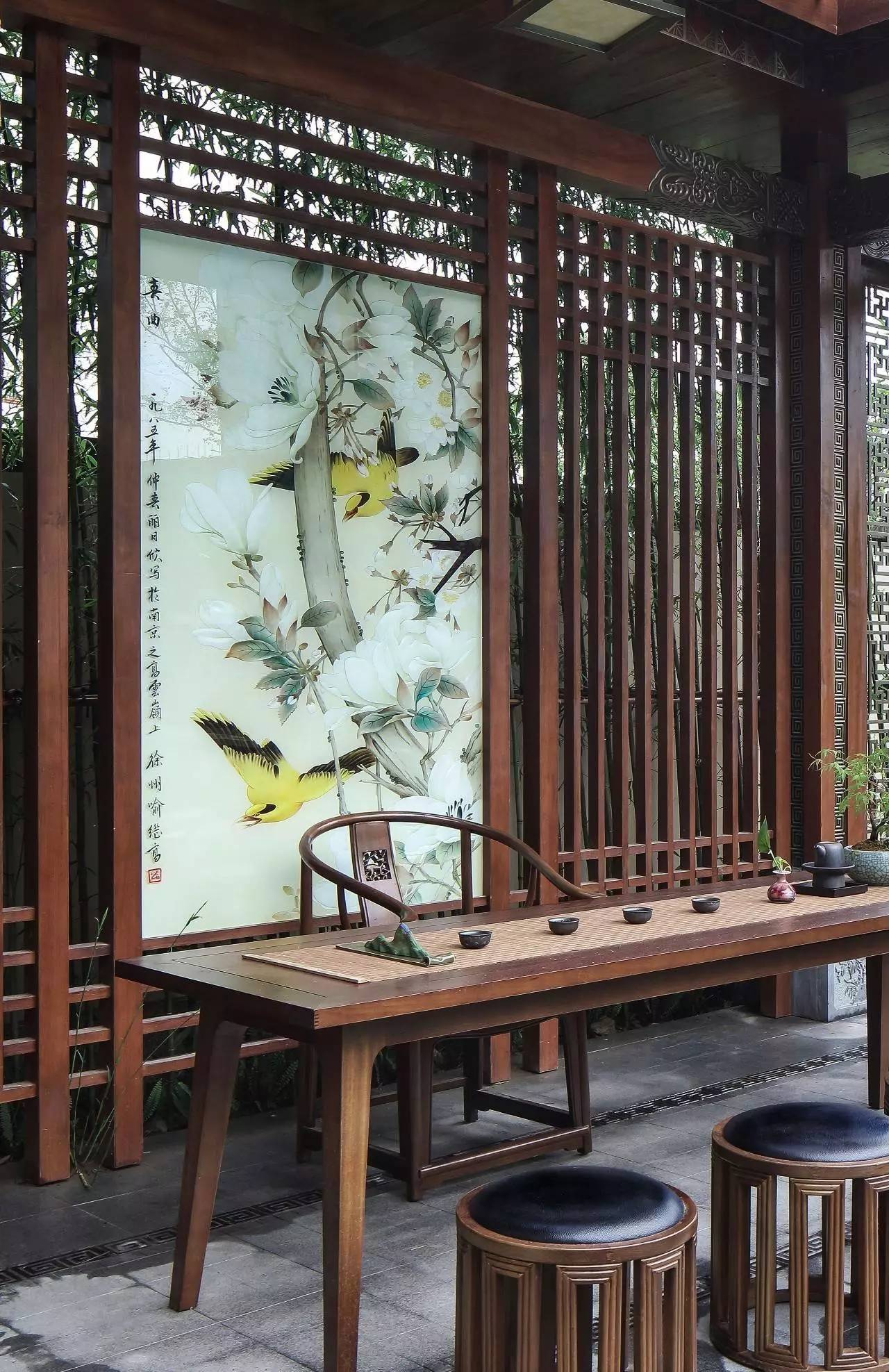 龍光御海天禧別墅樣板房,高端大氣的新中式豪