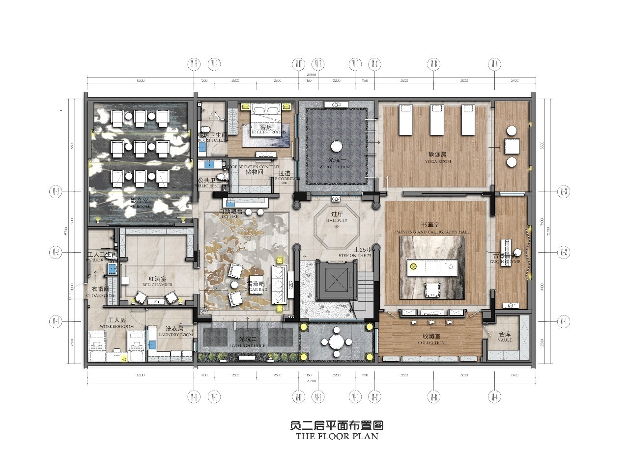 龍光御海天禧別墅樣板房，高端大氣的新中式豪