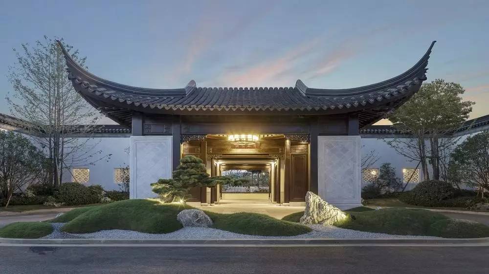 中式豪宅別墅“六合院”設計