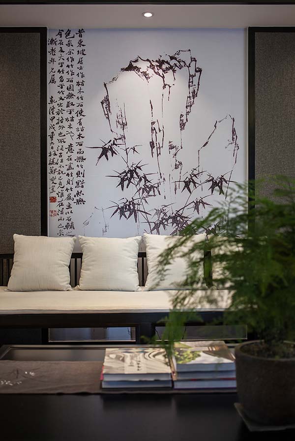 新中式裝修設計，裝修設計會舍圖(六)