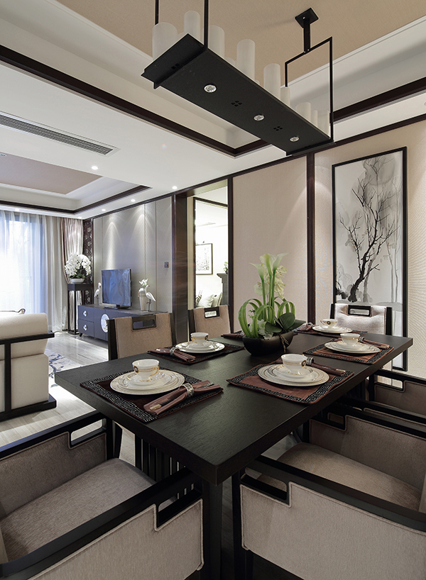 新中式裝修設(shè)計(jì)，會(huì)舍裝修設(shè)計(jì)(三)