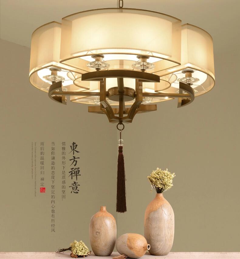 復古鐵藝大氣新中式燈具