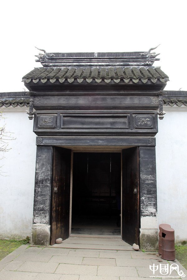 中國風中式大門