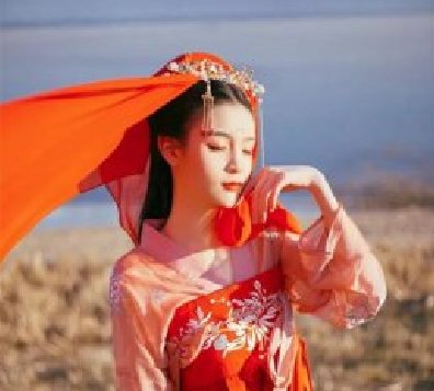 婉娘齊胸襦裙，清新淡雅漢服圖片