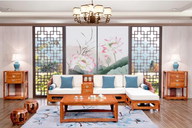 花梨木家具，中式實木玄關(guān)柜子