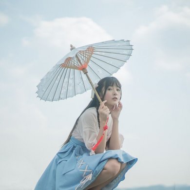 窈窕淑女古風漢服，俏皮可愛漢服美女