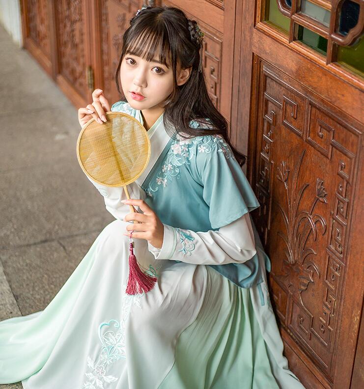 日常漢元素古裝漢服，盡顯優雅氣質