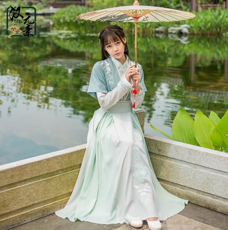 日常漢元素古裝漢服，盡顯優雅氣質
