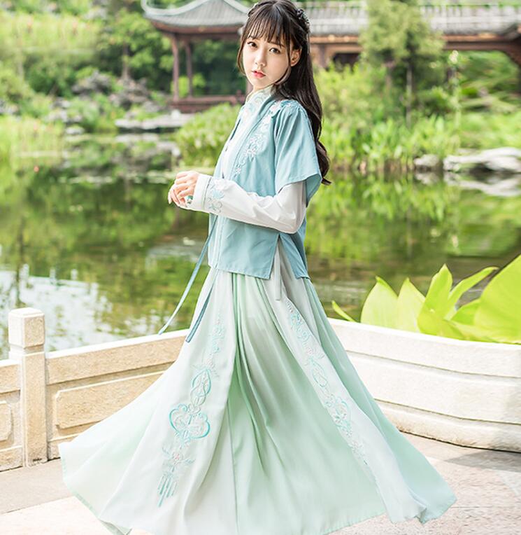 日常漢元素古裝漢服，盡顯優雅氣質
