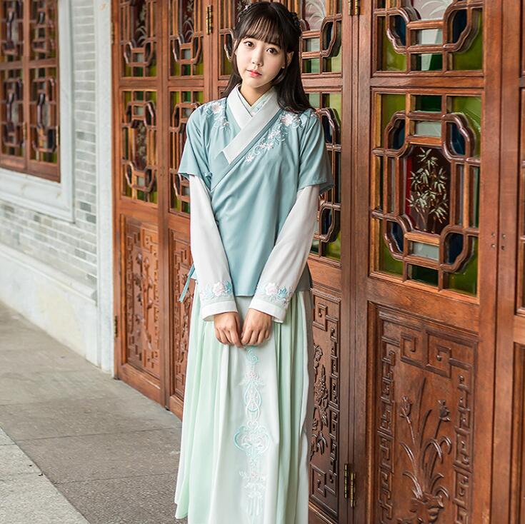 日常漢元素古裝漢服，盡顯優雅氣質