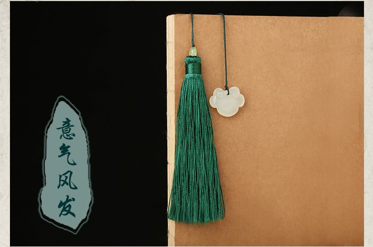 意氣風發古風流蘇書簽，古典創意小清新飾品