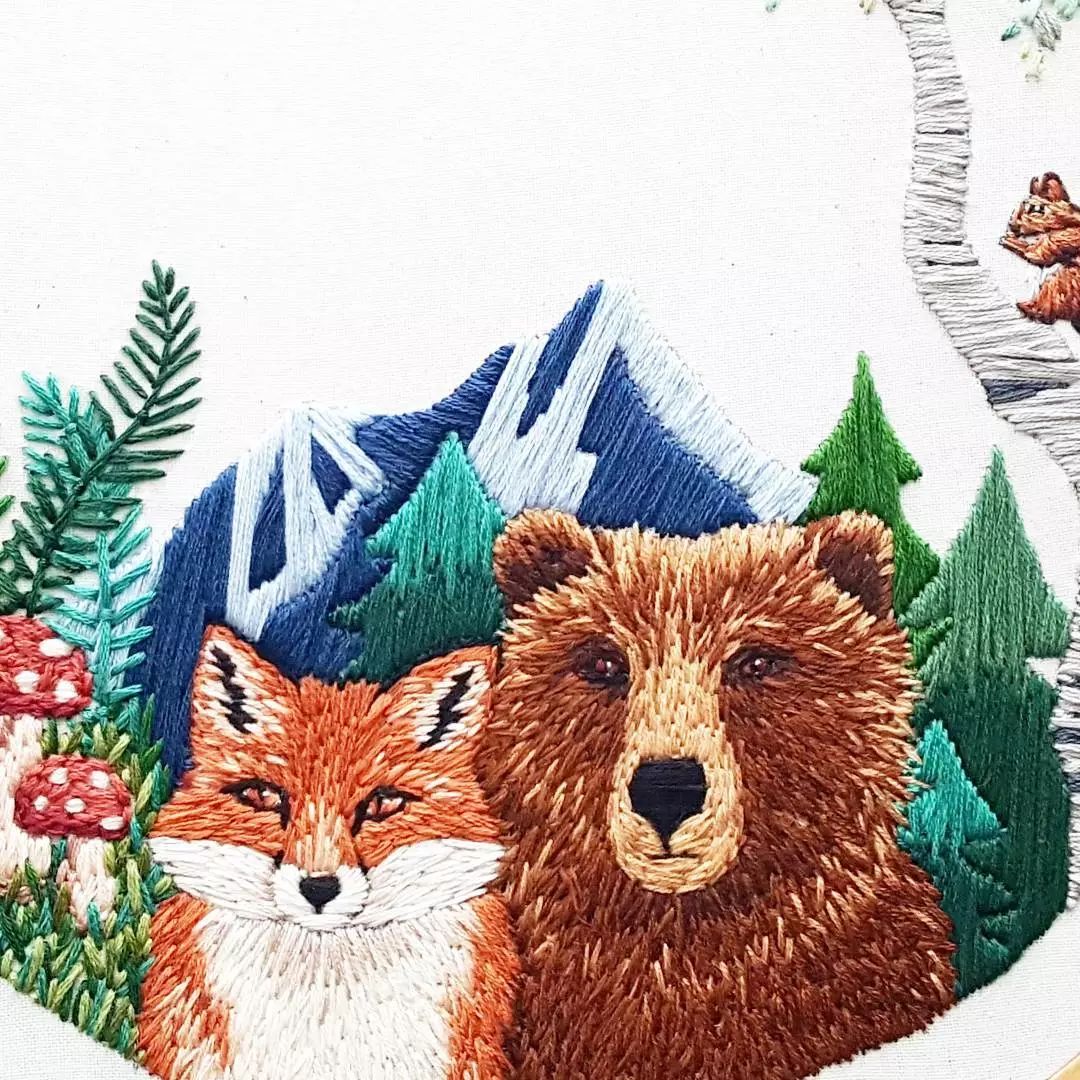 唯美手工刺繡藝術：用針線填滿你的生活吧!