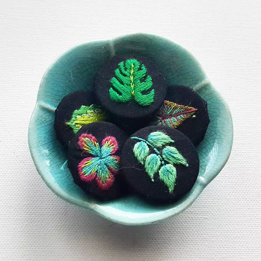 唯美手工刺繡藝術：用針線填滿你的生活吧!