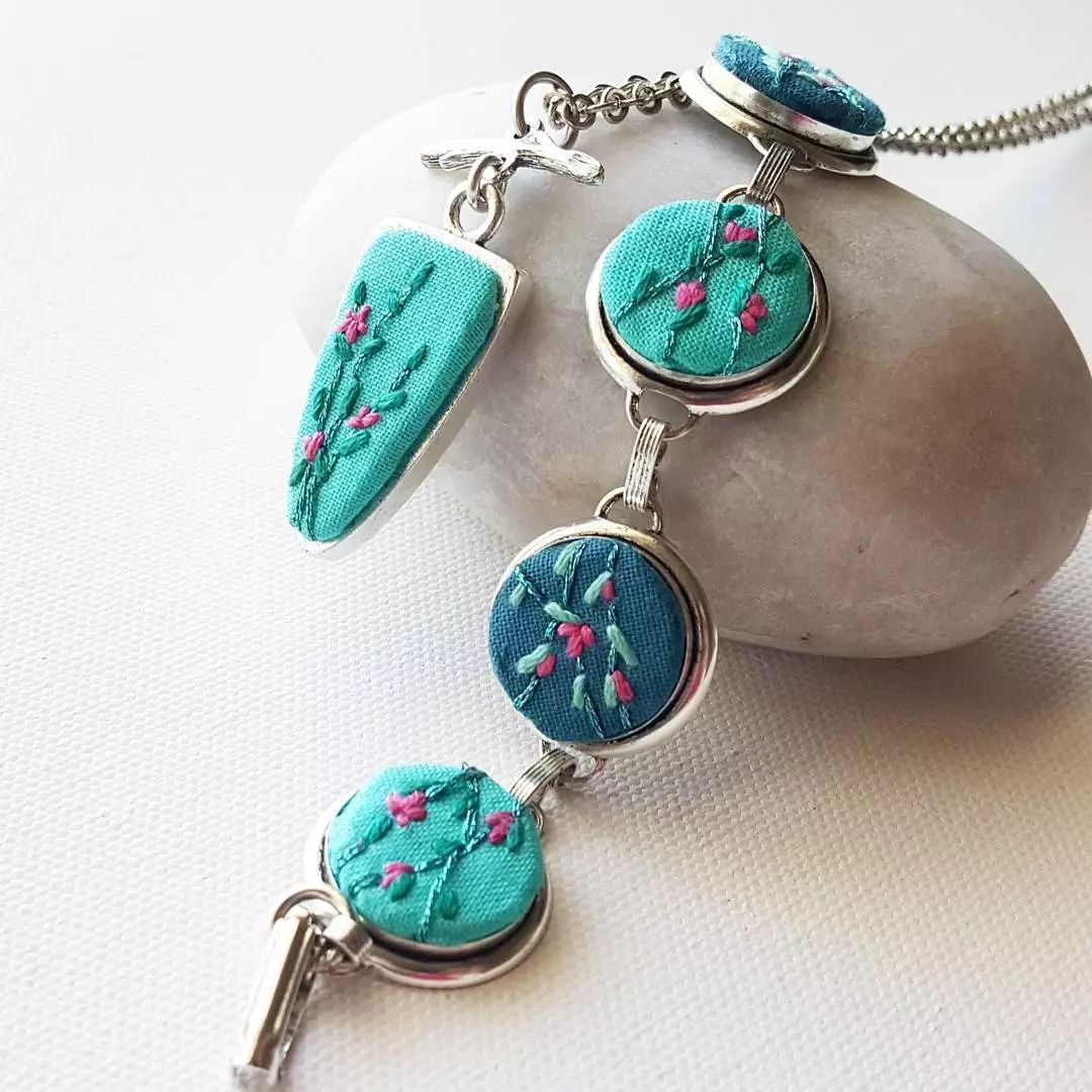 唯美手工刺繡藝術：用針線填滿你的生活吧!