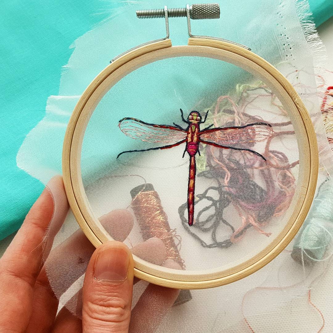 唯美手工刺繡藝術：用針線填滿你的生活吧!