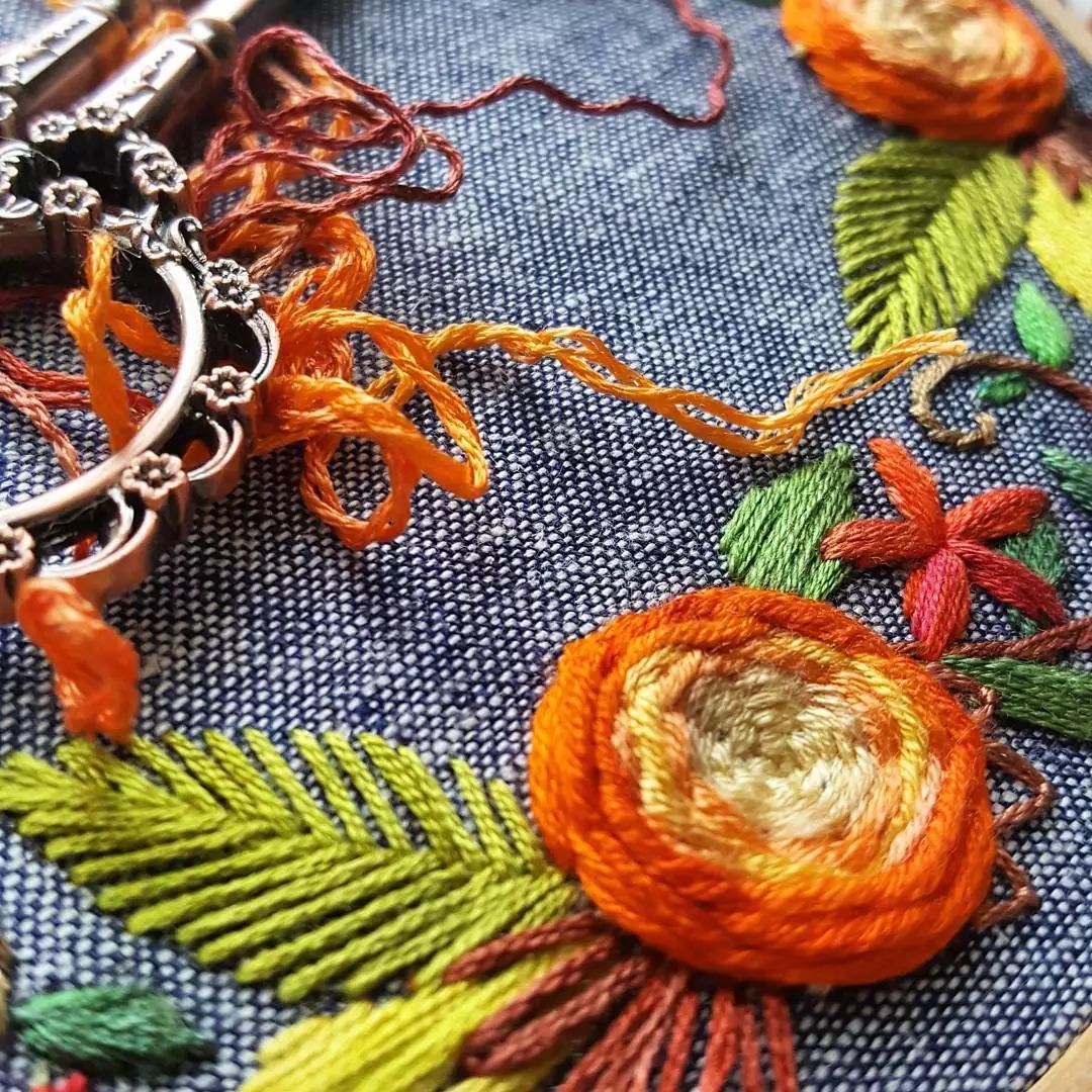 唯美手工刺繡藝術：用針線填滿你的生活吧!