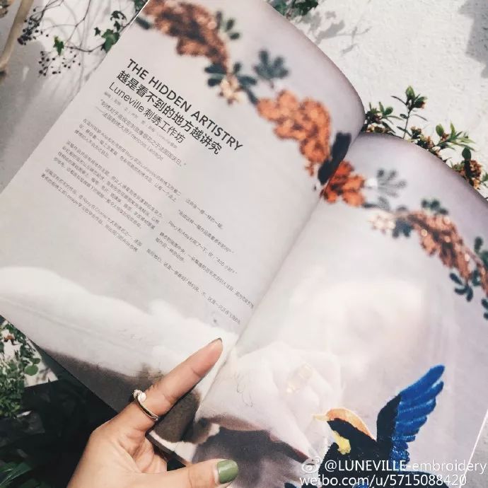 骨子里的刺繡藝術：用刺繡技藝把生活過成詩